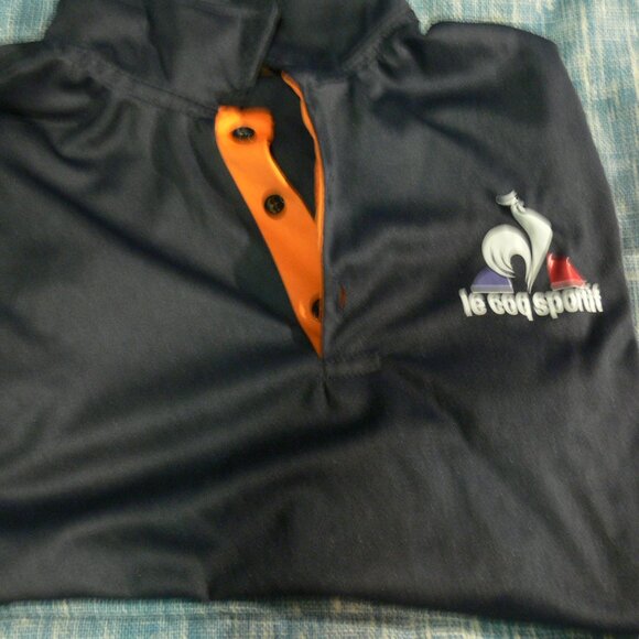LE COQ SPORTIF BRAND POLO SHIRT MEDIUM. - Picture 5 of 5